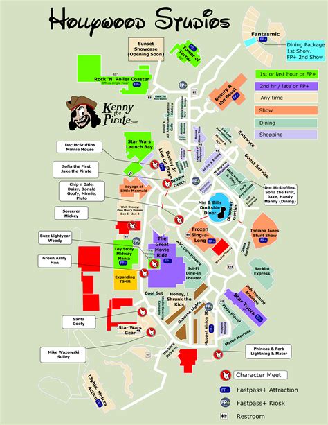 Disney Hollywood Studios Map – Map Of The World