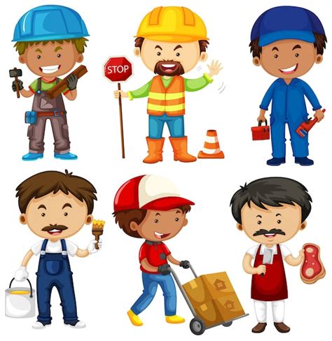 Jobs Cartoon Images - Free Download on Freepik