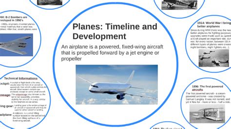 Airplanes: Timeline and Development by Silvia Bianchi on Prezi