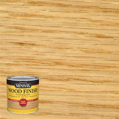 Minwax Wood Finish, Natural, 1/2 Pint - Walmart.com