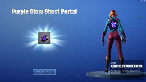 [2019] Just got a purple ghost portal for owning purple skull trooper ...