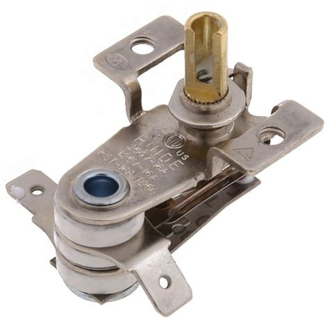 AC 250V 16A Adjustable 90 Celsius Temperature Switch Bimetallic Heating ...