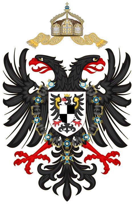 Coat of arms of the German Empire (1948) by TiltschMaster on DeviantArt