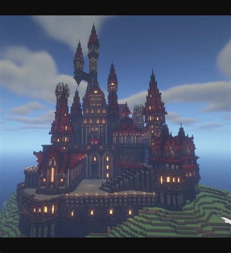 Evil Castle in Minecraft