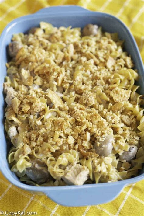 Tuna Mushroom Casserole - CopyKat Recipes