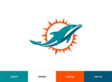 Miami Dolphins Brand Color Codes » BrandColorCode.com