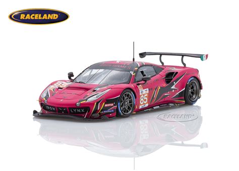 Ferrari 488 GTE Evo Iron Dames 40° Le Mans 2022 - scale 1/43rd 2022 24H ...