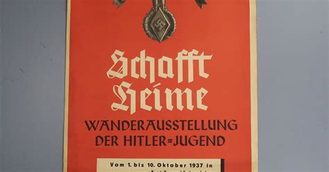 SOLD - amazing Hitler Youth wall poster