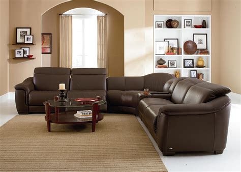 Leather Recliner Sectional Sofa - Sofas Design Ideas