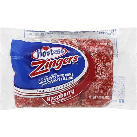 Hostess Raspberry Zingers | Donuts, Pies & Snack Cakes | Sun Fresh