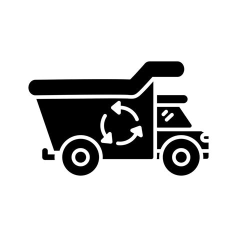 Recycling Truck Vector Icon 17538985 Vector Art at Vecteezy