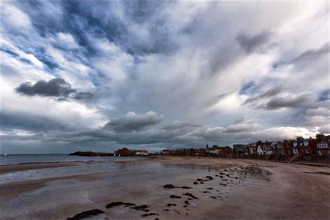 North Berwick, East Lothian, Scotland. Houses right on the beach. Were ...