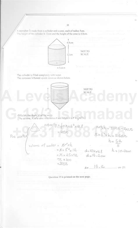 IGCSE Mathematics (0580) Solved Past Papers 2021-2004 Cell ...