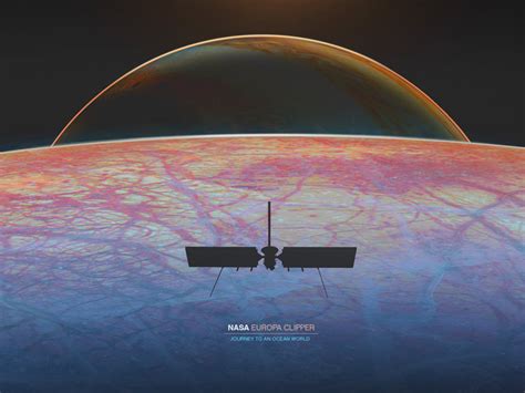 Europa Clipper: Journey to an Ocean World Poster – NASA's Europa Clipper