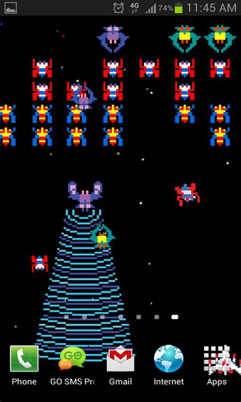 Free Galaga Game Live Wallpaper Free APK Download For Android | GetJar