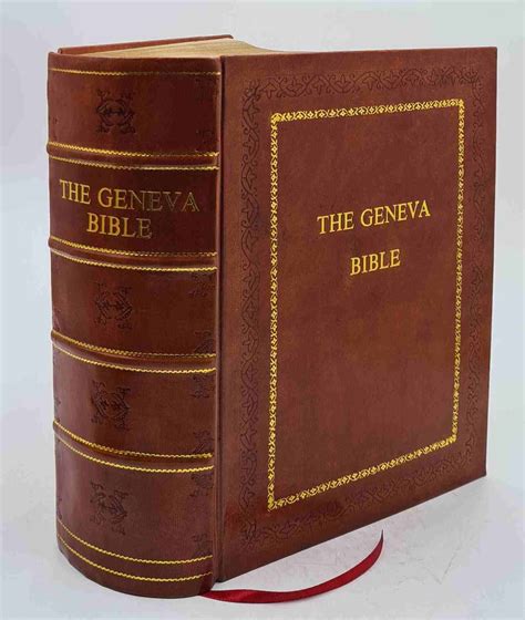 The Geneva Bible 1560 1560 [Premium Leather Bound] - Walmart.com