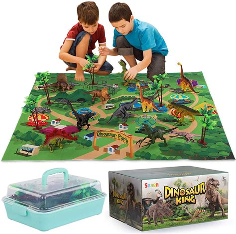 Jurassic Park Dinosaurs Toy Animal Jungle Set T rex Dinosaur Excavation ...