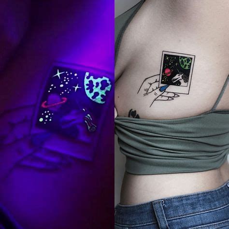 13 Best Invisible tattoo images in 2019 | Dark tattoo, Black light ...