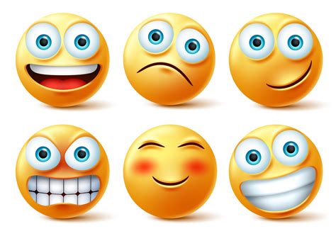 Emojis Emoticons Face Vector Set Emoticon Stock Vector | SexiezPix Web Porn