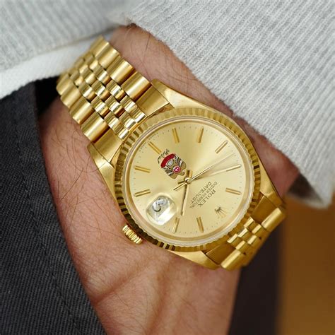 Rolex "UAE" Datejust, ref. 16238 with UAE emblem dial - Rolex Passion ...