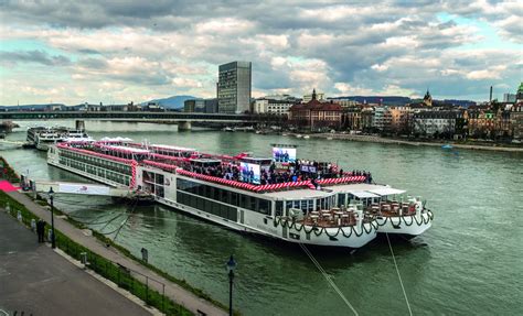 Viking expands European river fleet by christening seven new Longships