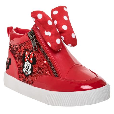 Minnie Mouse Mouseketeer Hi-Top Sneakers for Girls | shopDisney