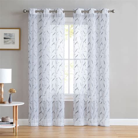 Grey Sheer Curtains