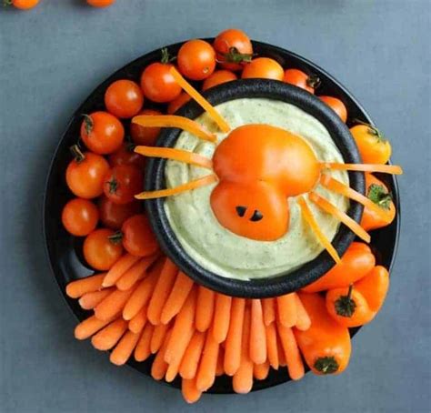 10 Halloween Veggie Trays - Heather Cooan