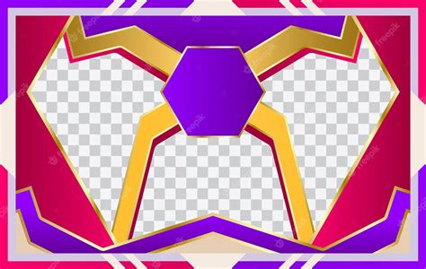 Premium Vector | Abstract gaming banner design template, vector ...