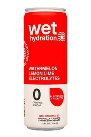 Watermelon Lemon Lime + Electrolytes | Wet Hydration | BevNET.com ...