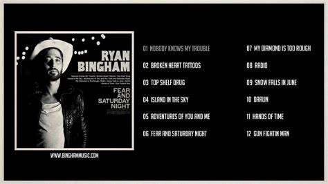 Ryan Bingham - Fear and Saturday Night (Full Album) - YouTube