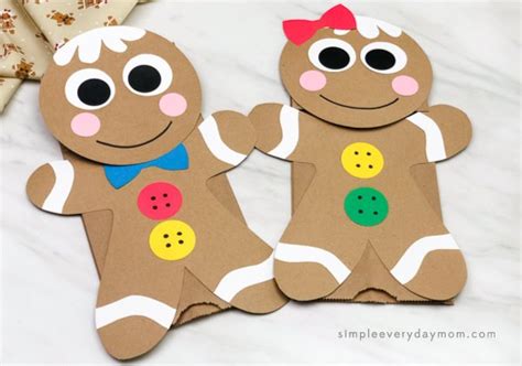 10 Adorable Gingerbread Man Crafts for Kids