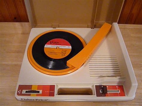 Vintage Fisher Price Record Player Works ON SALE