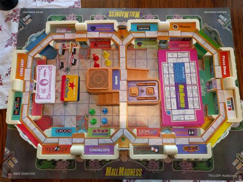 Complete 1989 Electronic Mall Madness board game. $9. (Added bonus ...