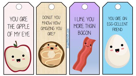 These Free Printable Valentine's Day Kawaii Bookmarks are super cute ...