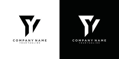 Y letter logo design template vector. 8386478 Vector Art at Vecteezy