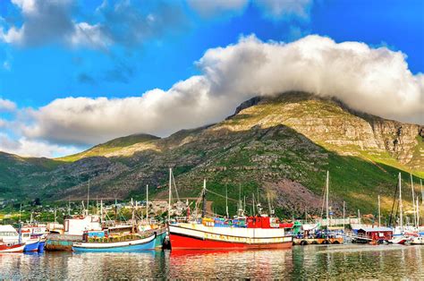 Hout Bay harbour Photograph by Fabrizio Troiani