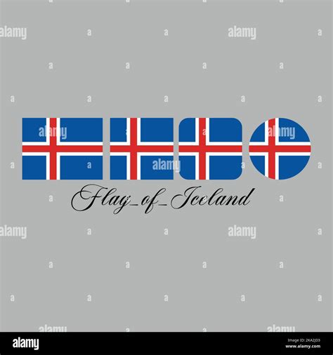 Flag of Iceland Stock Vector Image & Art - Alamy