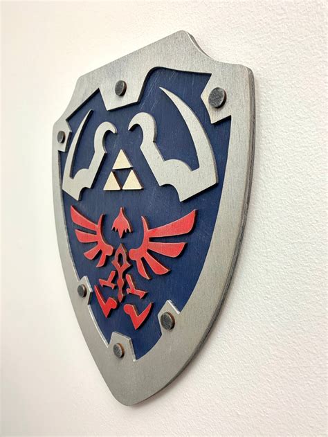 Zelda Hylian Shield and Master Sword Zelda Fan Wall Art | Etsy