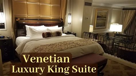 Venetian Las Vegas - Luxury King Suite - YouTube