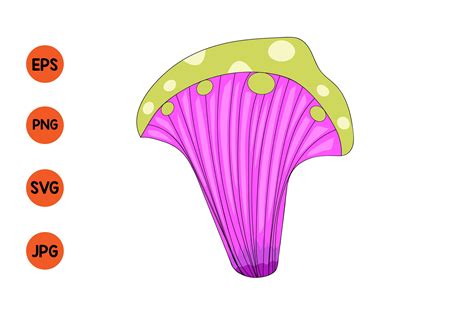 Mushroom Vector Art Graphic by Sakil Design · Creative Fabrica