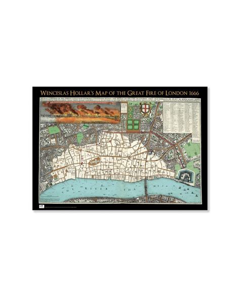 Great Fire Of London Map – Westcare Education Supply Shop