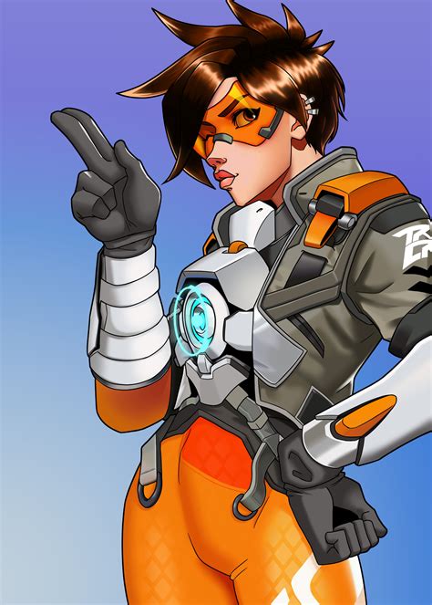 ArtStation - Overwatch 2 Fan Art: (Holiday) Tracer