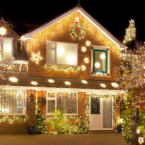 Christmas House Light Show 98.5ft 1216 LED 8 Modes - Etsy