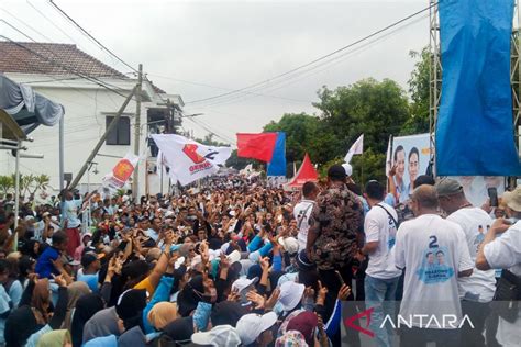 Ribuan orang pendukung Prabowo-Gibran senam "gemoy" bareng - ANTARA ...