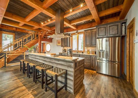 A Timber Frame Design Inspired by Nature - Colorado Timberframe