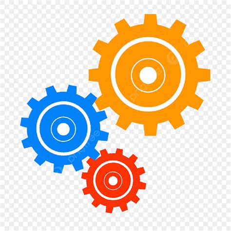 Clipart Cogs Gears Animated