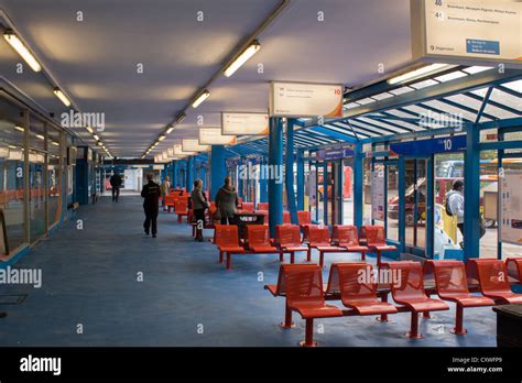 Bedford Bus Station Stock Photo - Alamy