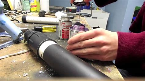 How to build the airsoft suppressor for large rifles - YouTube