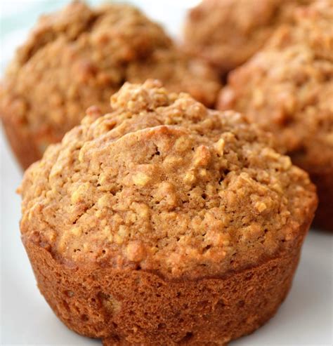 Healthy Oatmeal Muffins Recipe - The Sum of Yum